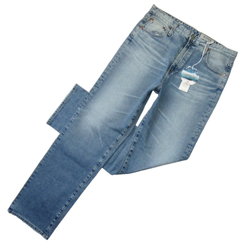NWT Adriano Goldschmied AG Alexxis in 20 Years La Mesa Vintage Straight Jeans 32
